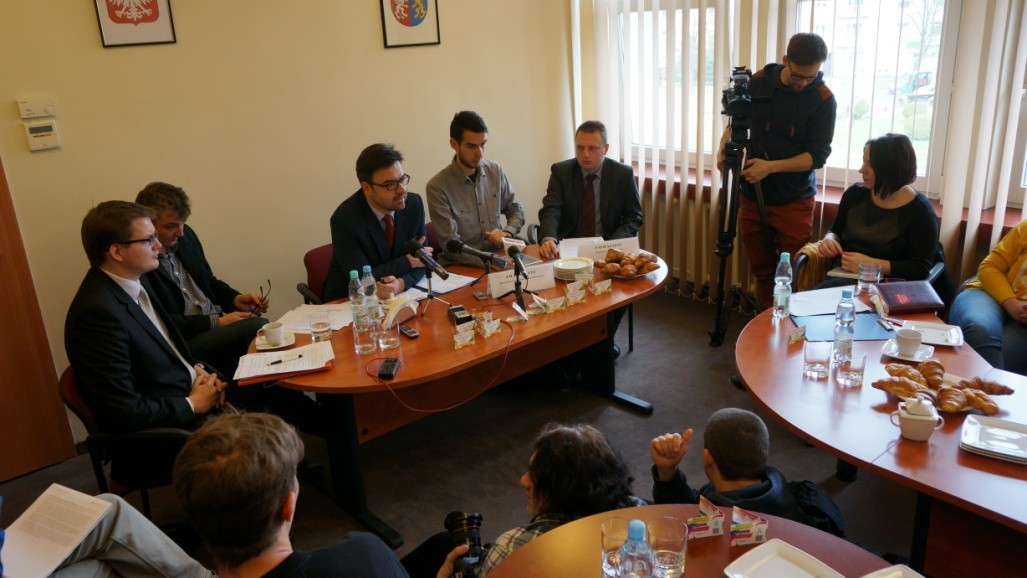 Spotkanie z dziennikarzami w Wojewódzkim Urzędzie Pracy w Rzeszowie 