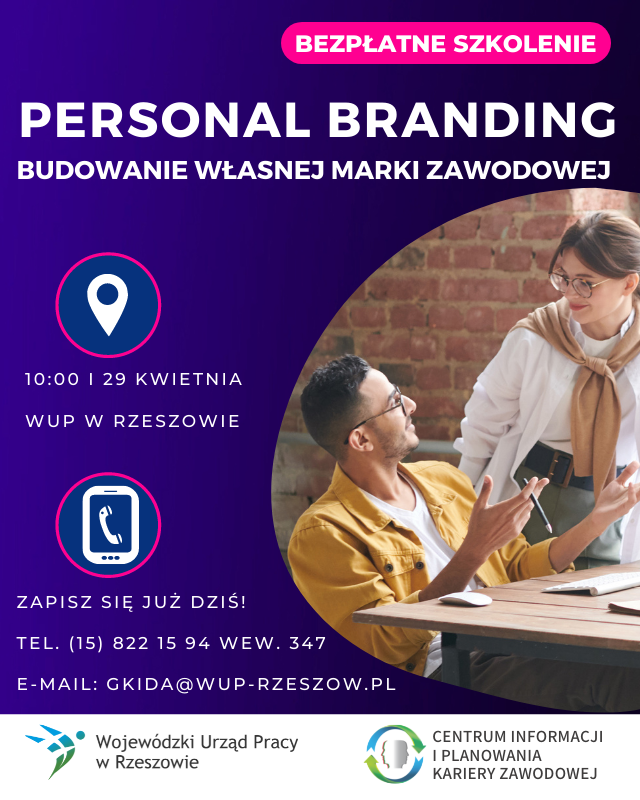 Personal Branding - bezpłatne warsztaty