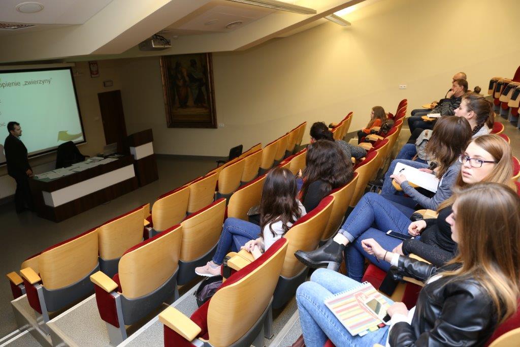 Porada grupowa prowadzona dla studentów tarnobrzeskiej uczelni